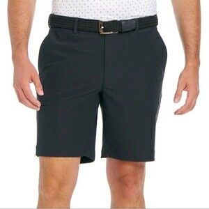Greg Norman Men’s Strech Short Black Size 32 Golf Casual Shorts Comfort Waist